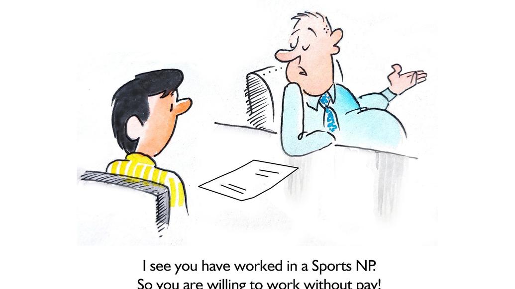 What are the roles available in a Sports Non-Profit?